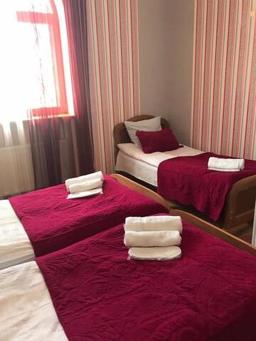 Фото номера Стандартный трехместный номер Отель Max Hotel Gogi Alibegashvili г. Степанцминда 3