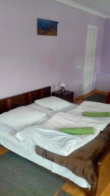 Фото номера Четырехместный номер с видом на горы Мини-отель Nino Khetaguri Guest House г. Степанцминда 8