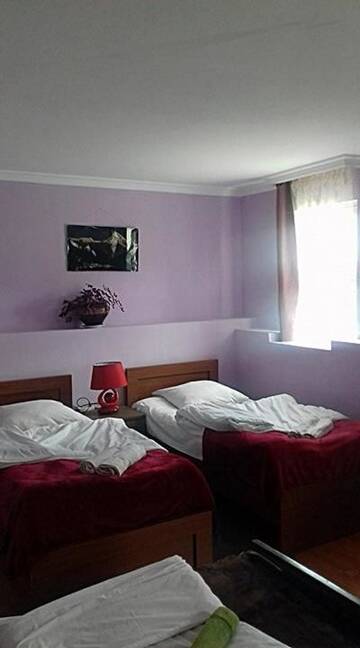 Фото номера Четырехместный номер с видом на горы Мини-отель Nino Khetaguri Guest House г. Степанцминда 6