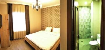 Фото номера Двухместный номер с 1 кроватью Отель Cozy Hotel in Kazbegi г. Степанцминда 11