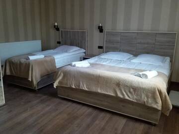 Фото номера Трехместный номер с собственной ванной комнатой Гостевой дом COZY HOUSE г. Степанцминда 10