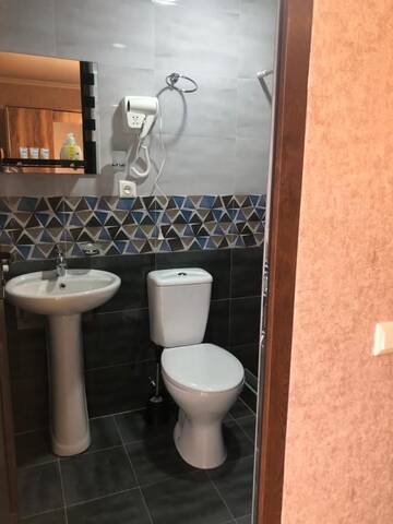Фото номера Трехместный номер с собственной ванной комнатой Отель Wander Kazbegi Hotel г. Степанцминда 7